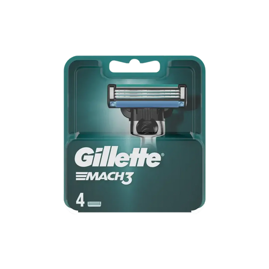 Gillette Mach 3 Extra Replacement Blade - 4Pcs