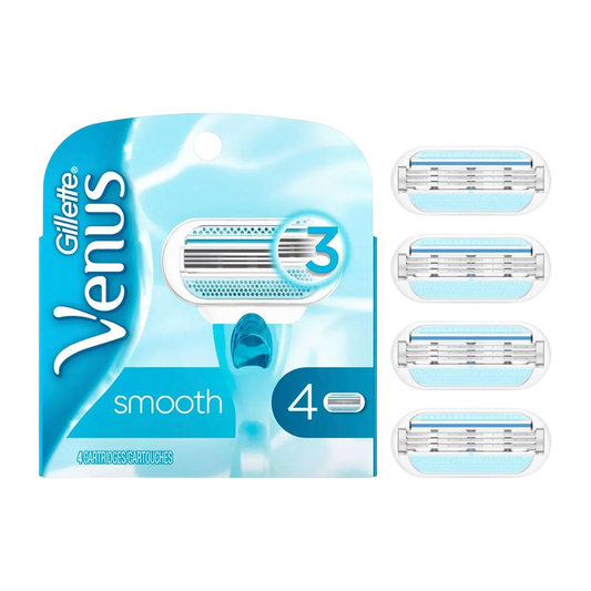 Gillette Venus Smooth Extra Replacement Blade - 4Pcs