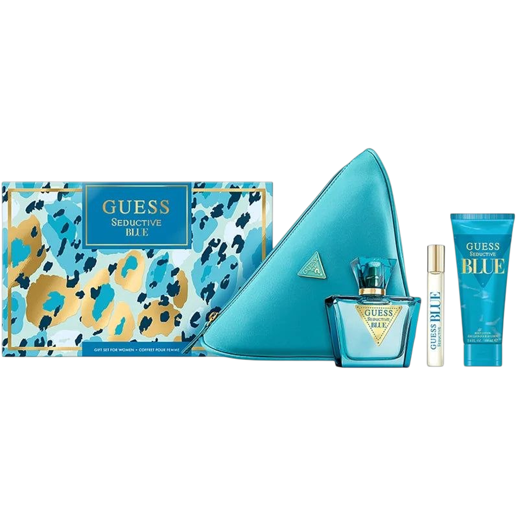 طقم هدايا Guess Seductive Blue للنساء