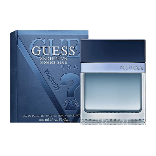 Guess Seductive Homme Bleu Eau De Toilette Pour Homme - 100ml