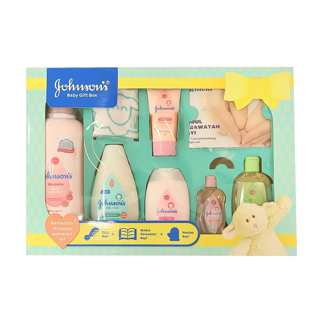 Johnson Baby Gift Box - 8Pcs