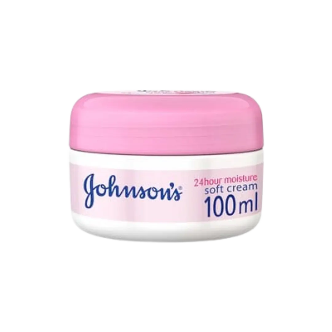 Johnson & Johnson 24 Hour Moisture Soft Cream - 2 Sizes