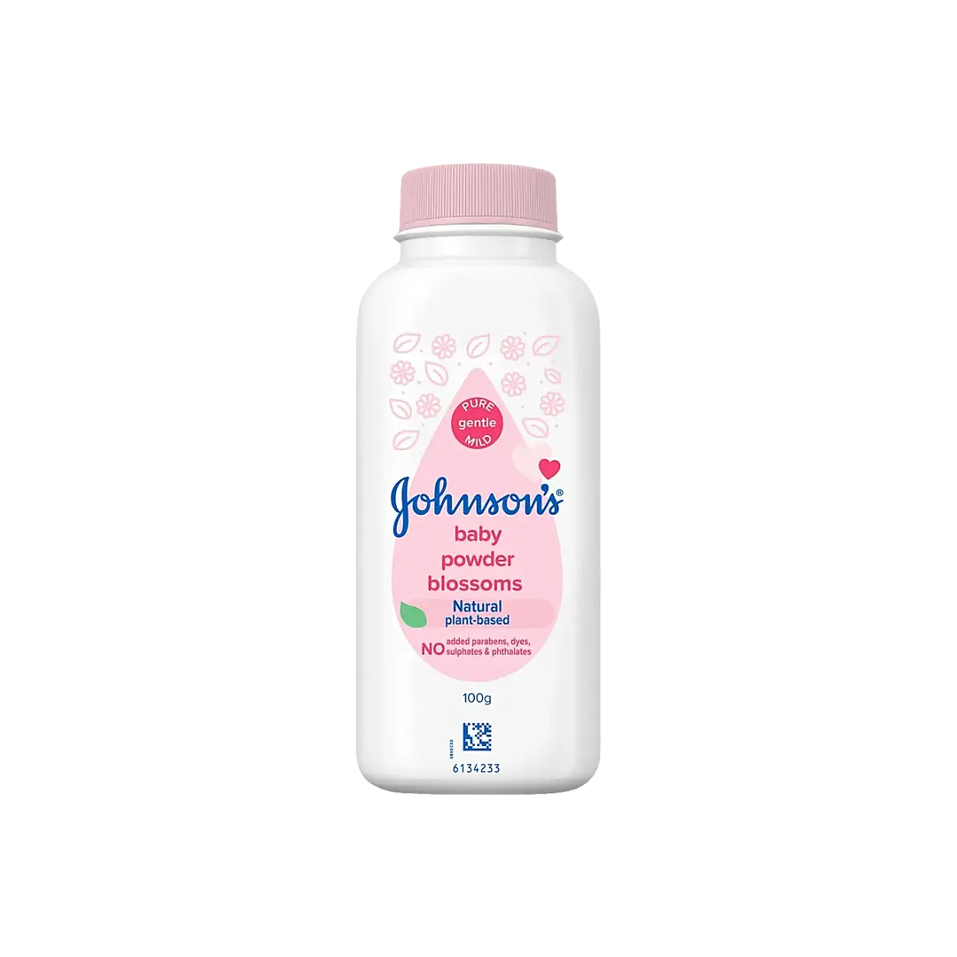 Johnson & Johnson Blossoms Baby Talc Powder - 2 Sizes