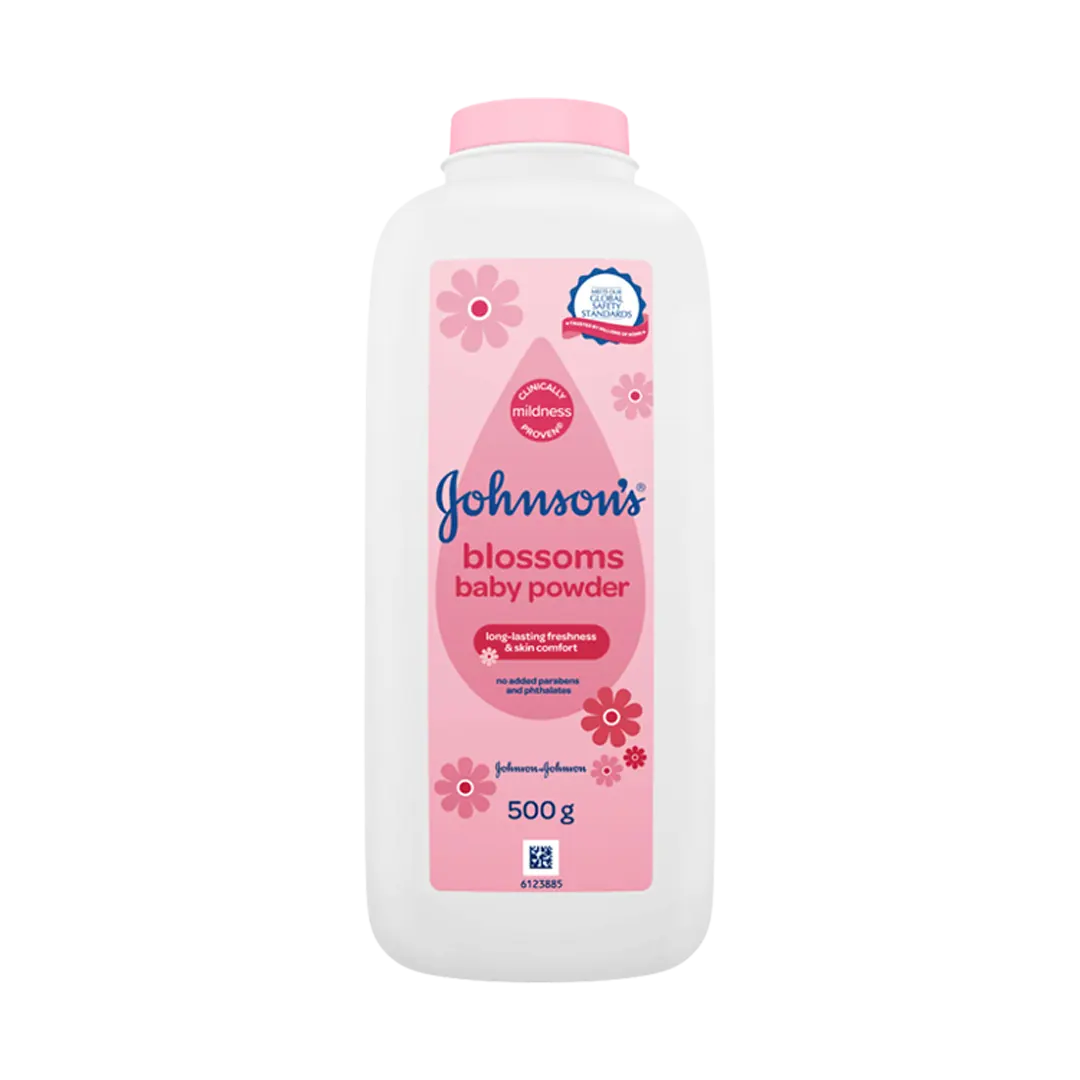 Johnson & Johnson Blossoms Baby Talc Powder - 2 Sizes