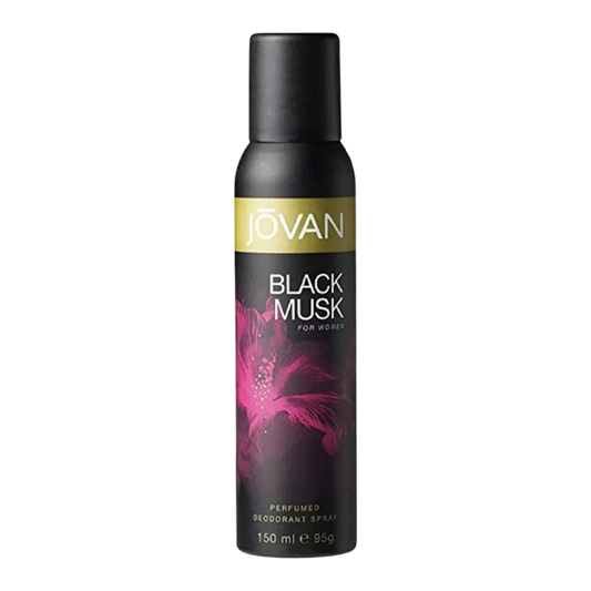 Jovan Black Musk Perfumed Deodorant For Women - 150ml