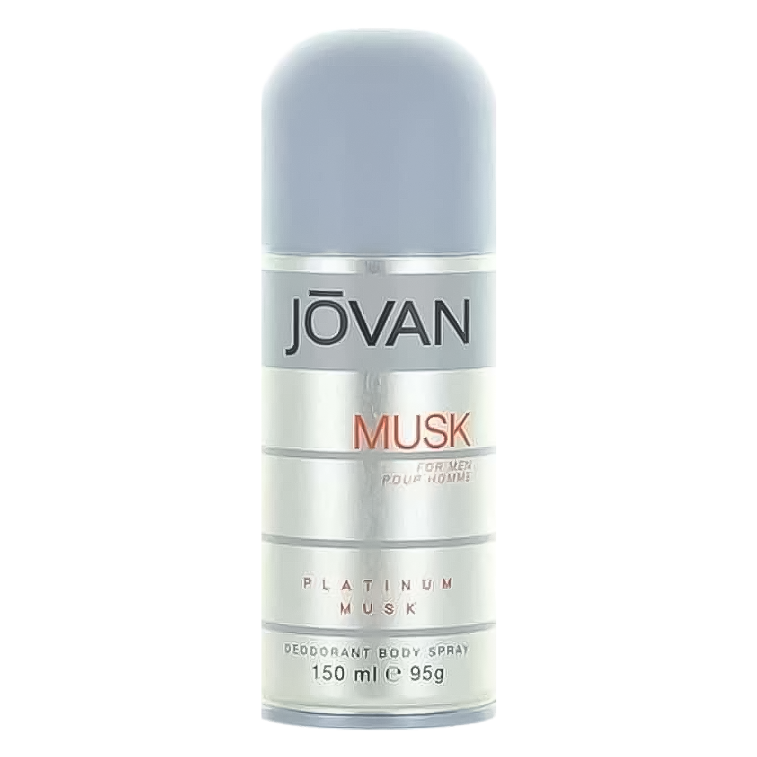 Jovan Platinum Musk Spray Deodorant Pour Homme - 150ml