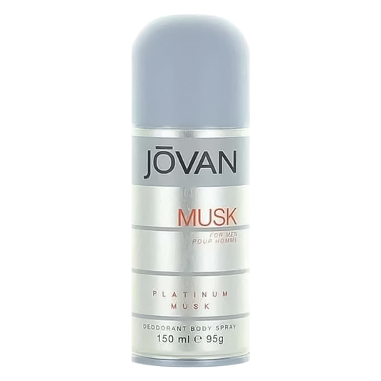 Jovan Platinum Musk Spray Deodorant Pour Homme - 150ml