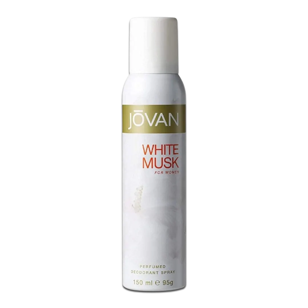 Jovan White Musk Perfumed Deodorant For Women - 150ml