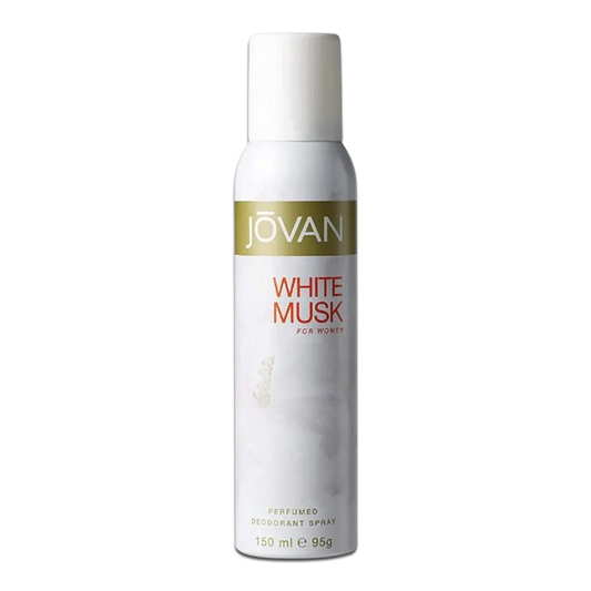 Jovan White Musk Perfumed Deodorant For Women - 150ml