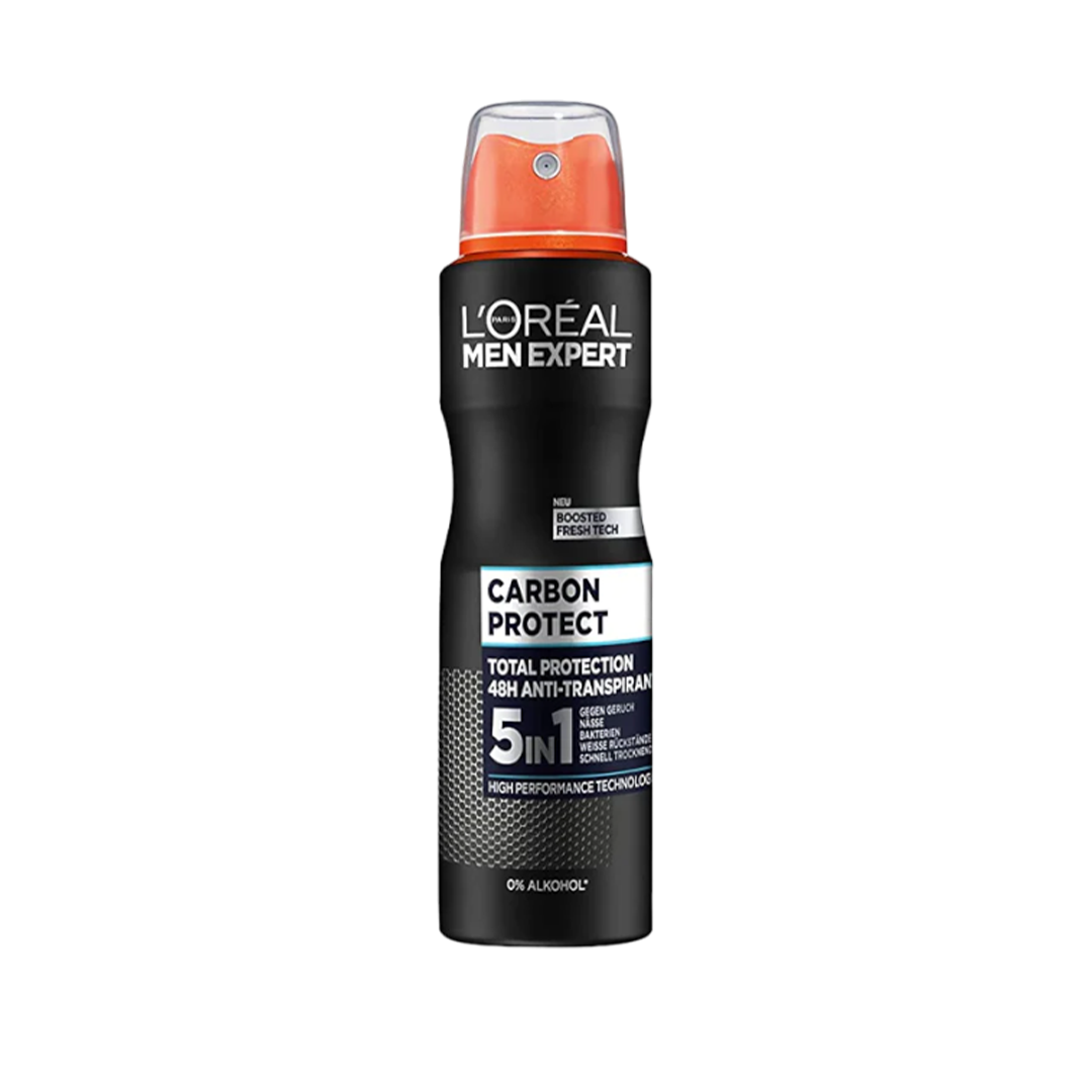 L'Oréal Men Expert Carbon Protect 5 in 1 Spray Deodorant - 250ml ...