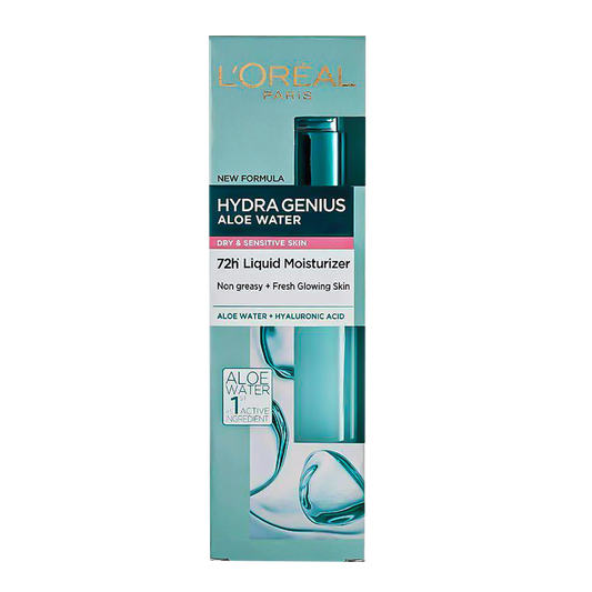 L'Oreal Hydra Genius Aloe Water For Dry & Sensitive Skin - 70ml