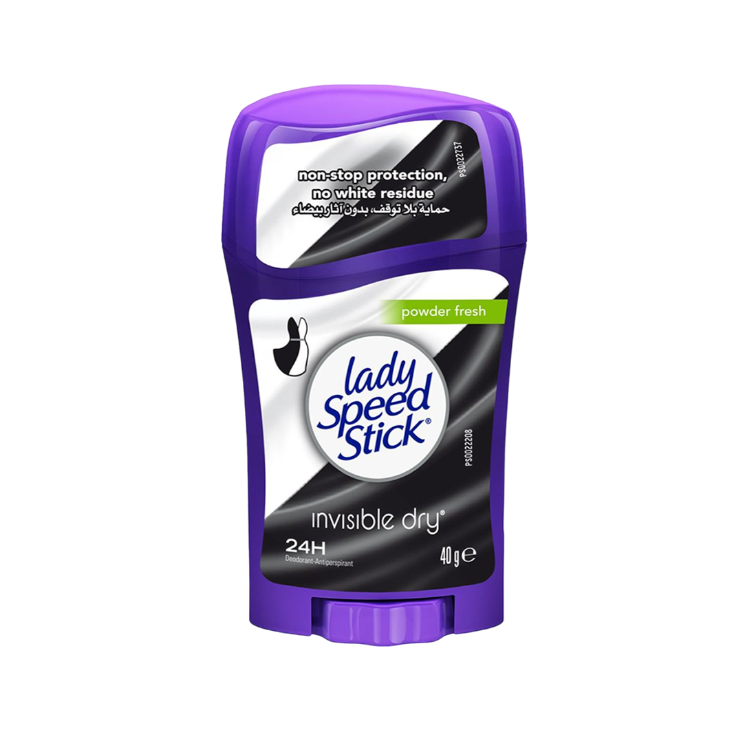 Lady Speed Stick Invisible Dry Powder Fresh Deodorant - 40g