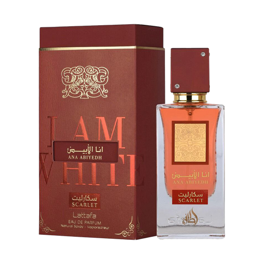 Lattafa Ana Abiyedh Scarlet Eau De Parfum Pour Femme - 60ml