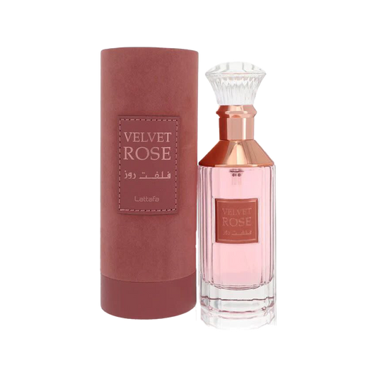Lattafa Velvet Rose Eau De Parfum Pour Homme & Femme - 100ml