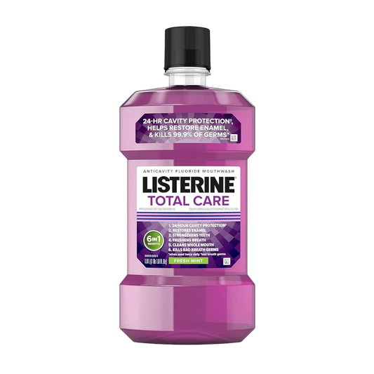 Listerine Total Care Anticavity Fluoride 6in1 Mouthwash - 500ml