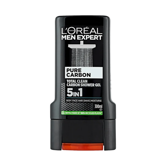 Loreal Men Expert Pure Carbon 5in1 Shower Gel For Men - 300ml