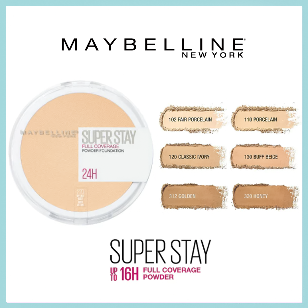 Maybelline Super stay Full Coverage Powder Foundation – Beirut Free Zone