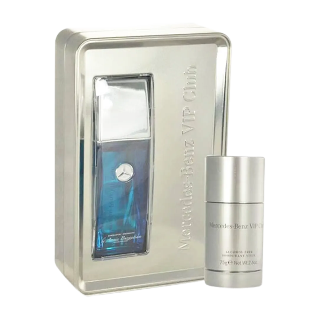 Mercedes Benz VIP Club Aromatic Energetic Eau De Toilette Men's Gift Set