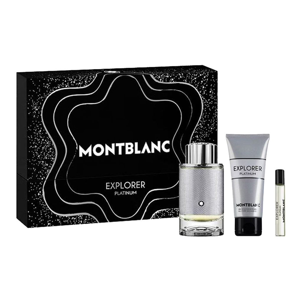 Mont Blanc Explorer Platinum Gift Set Pour Homme