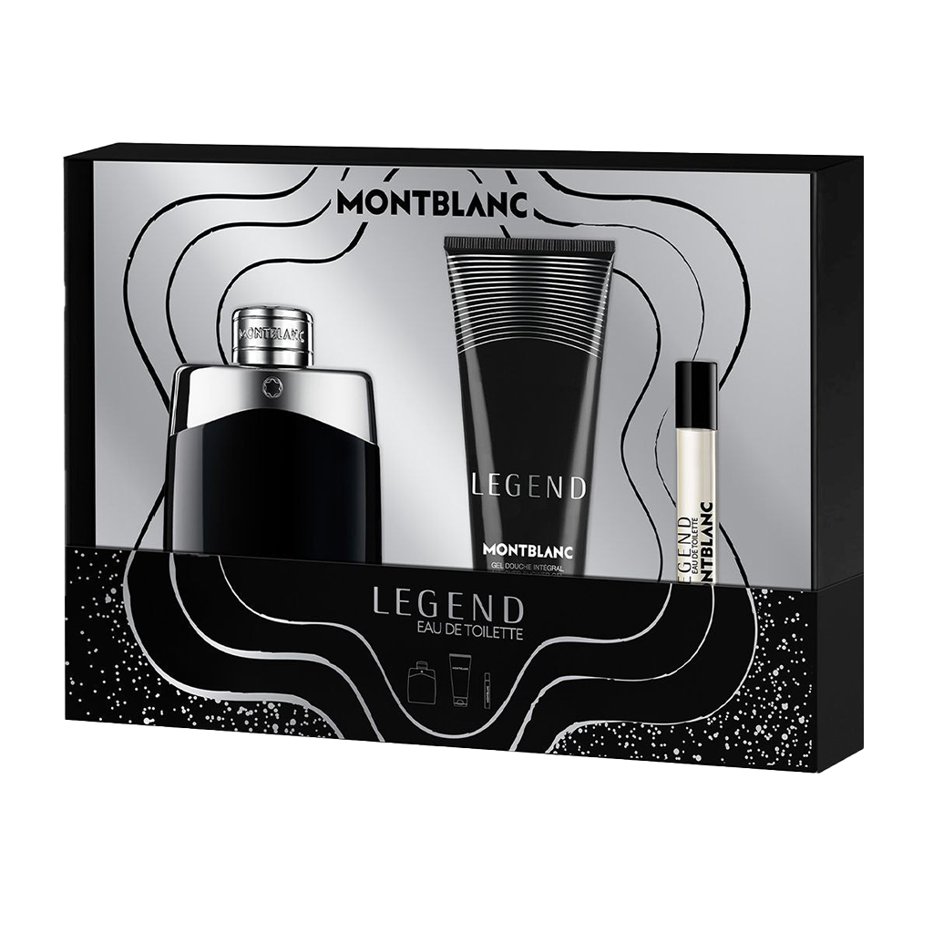 Mont Blanc Legend Eau De Toilette Gift Set Pour Homme