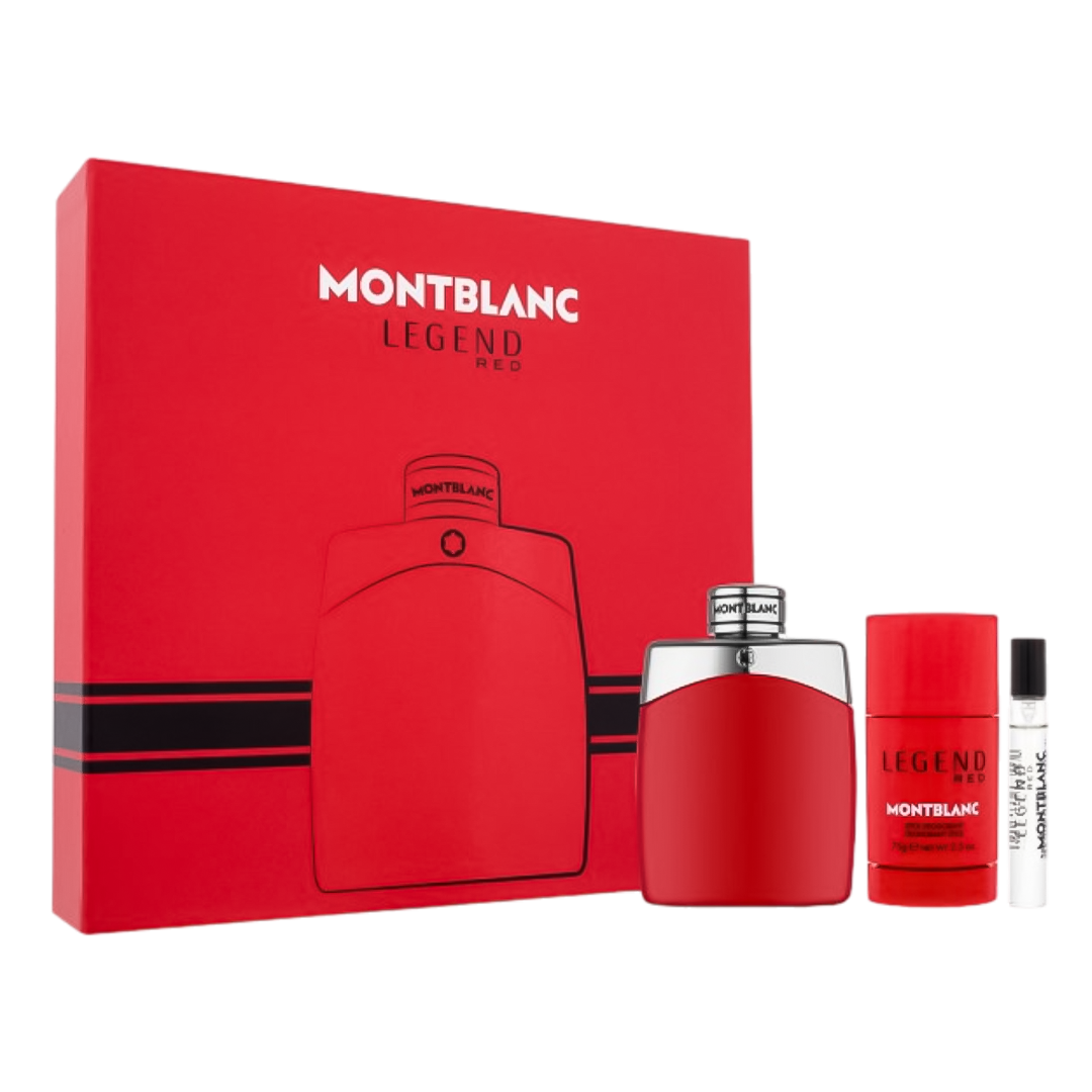 Mont Blanc Legend Red Gift Set Pour Homme