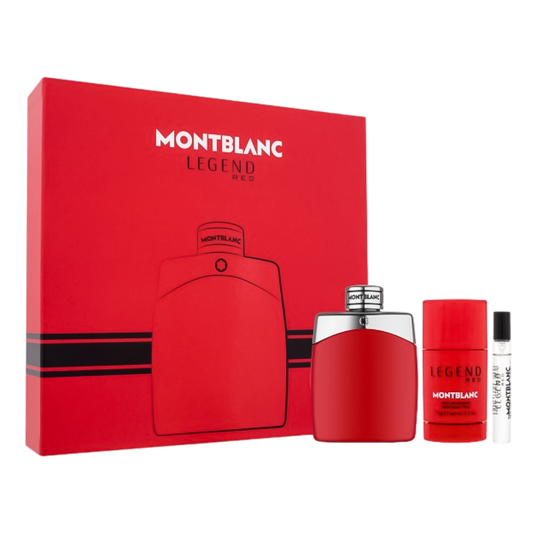 Mont Blanc Legend Red Gift Set Pour Homme