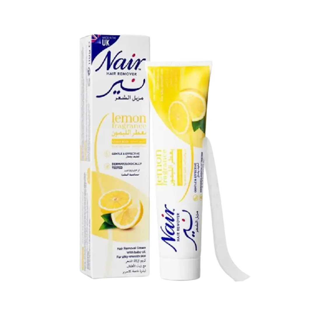 Nair Hair Removal Cream With Baby Oil & Lemon Fragrance - 110ml