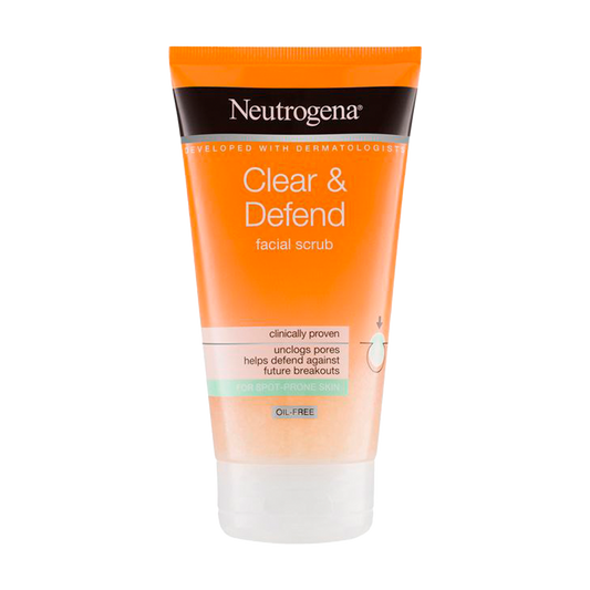 Neutrogena Clear & Defend Facial Scrub - 150ml