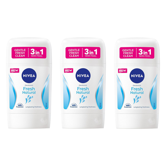 Nivea Fresh Natural Deodorant Stick For Her - Pack of 3