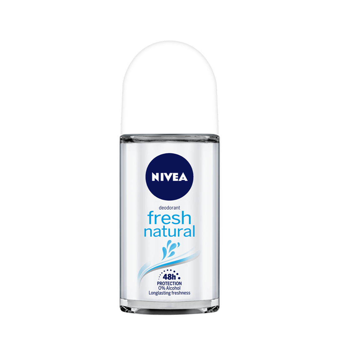 Nivea Fresh Natural Roll-on Deodorant - 50 ml