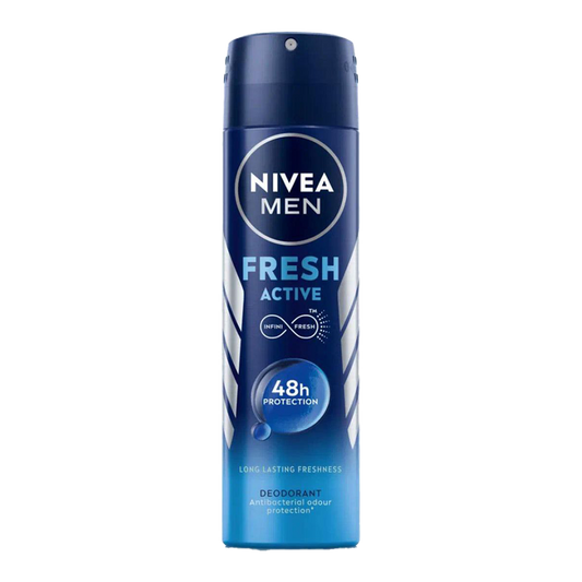 Nivea Men Fresh Active Spray Deodorant For Him - 150ml