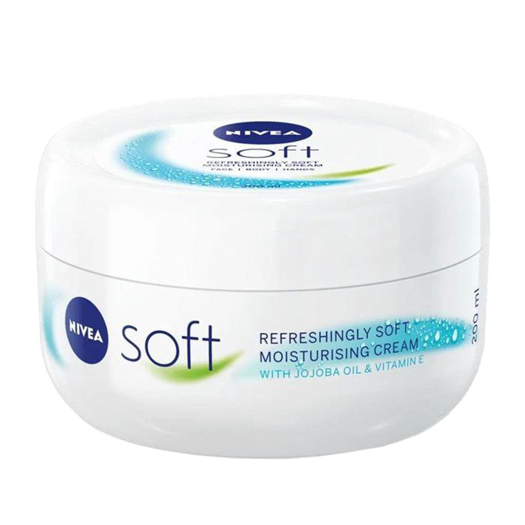 Nivea Soft Refreshingly Soft Moisturizing Cream - 2 Sizes