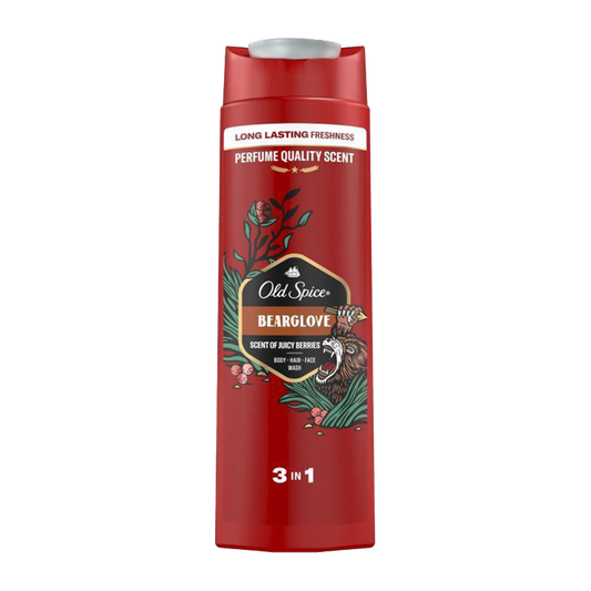 Old Spice Bearglove 3-in-1 Shower Gel For Him - 400ml