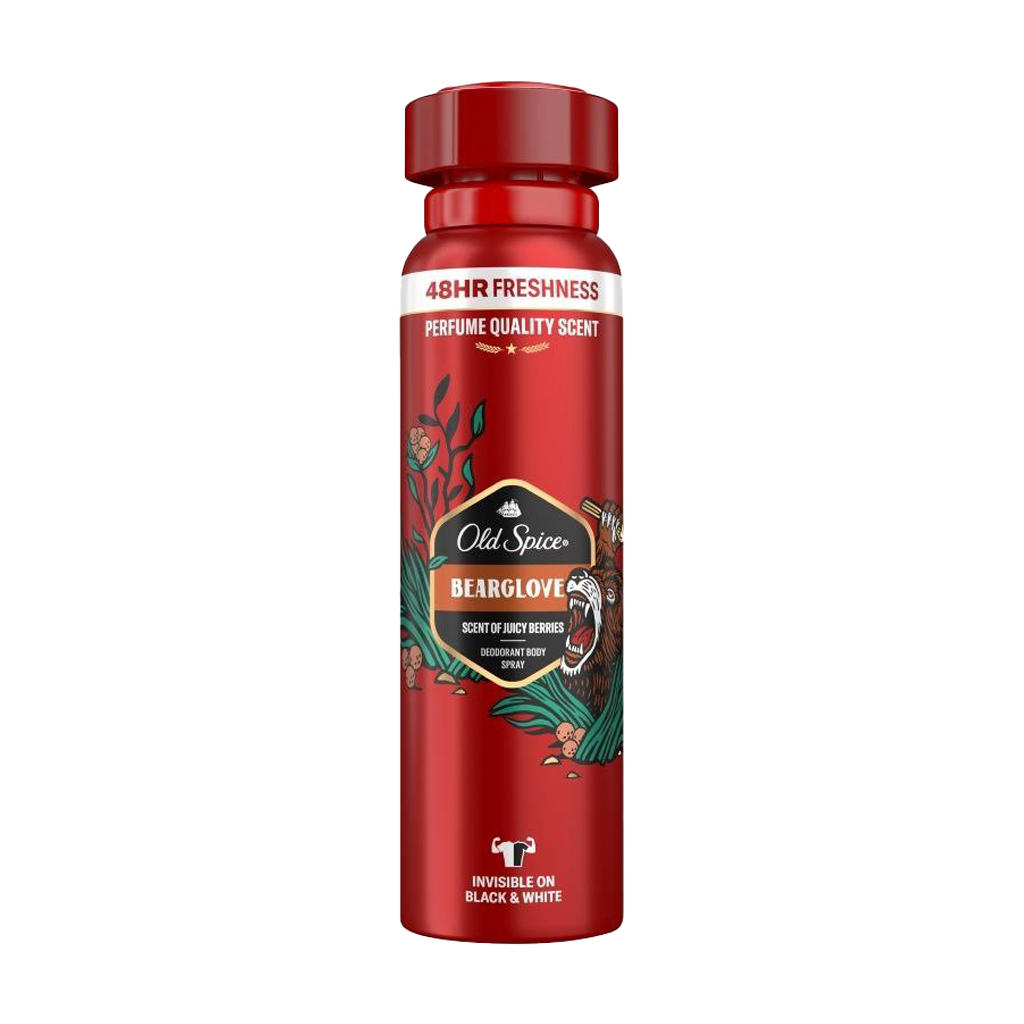 Old Spice Bearglove Deodorant Spray For Him - 140ml