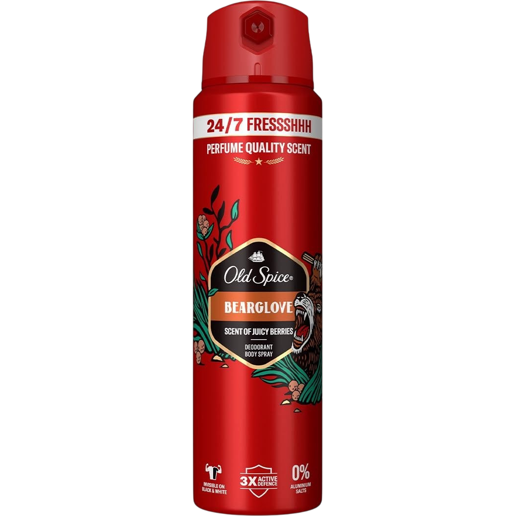 Old Spice Bearglove Deodorant Spray Pour Homme - 150ml