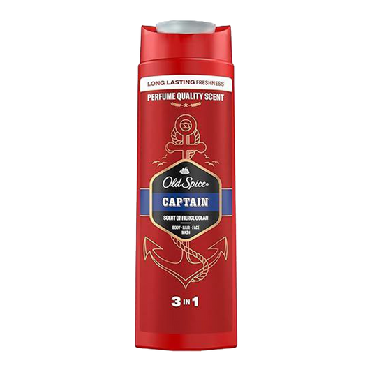 Old Spice Captain 3-in-1 Shower Gel For Him - 400ml