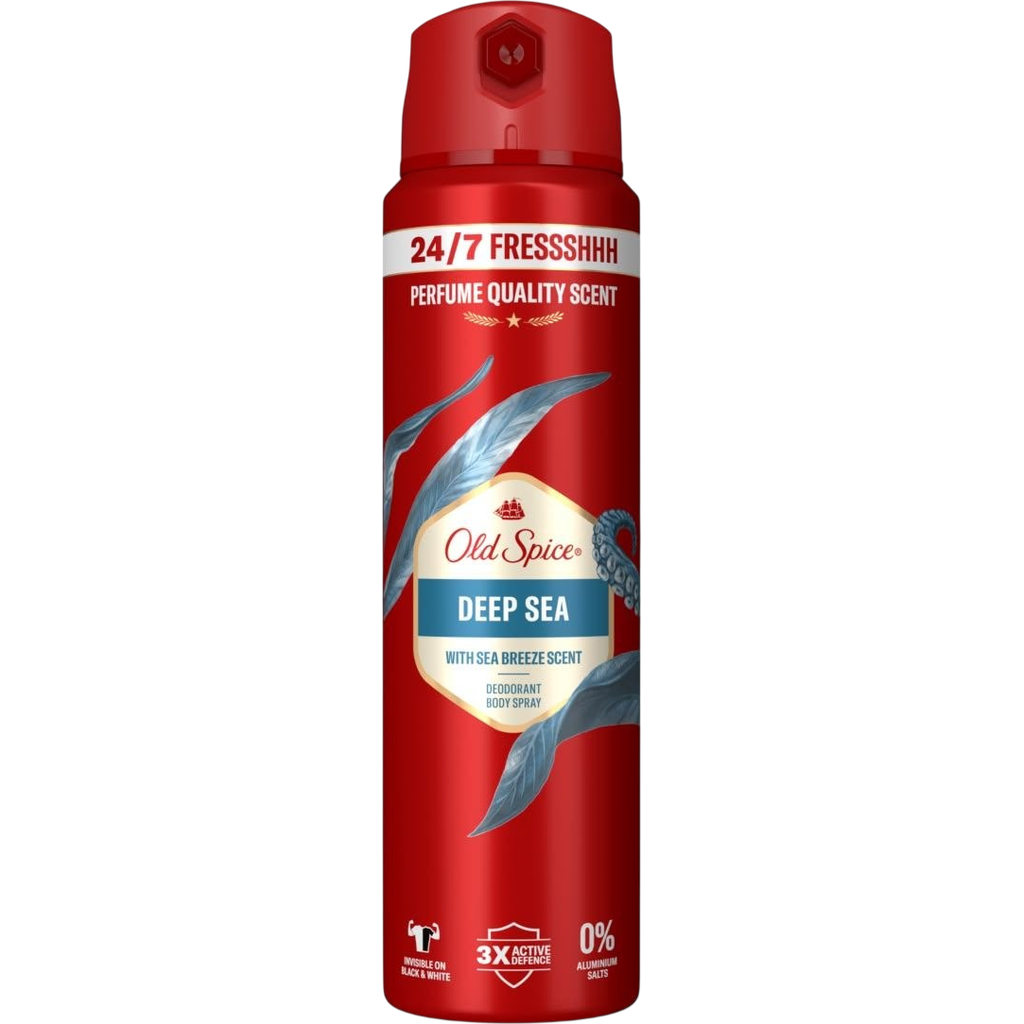 Old Spice Deep Sea Deodorant Spray Pour Homme - 150ml