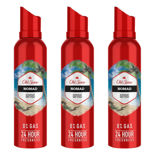 Old Spice Nomad Spray Deodorant For Him - Pack of 3