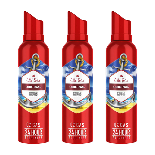 Old Spice Original Deodorant Spray For Him - Pack of 3