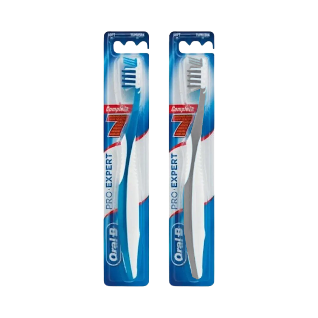 Oral-B Expert Complete 7 Medium Toothbrush - 2 Colors