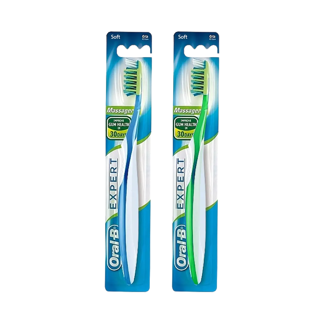 Oral-B Expert Massager Soft Toothbrush - 2 Colors