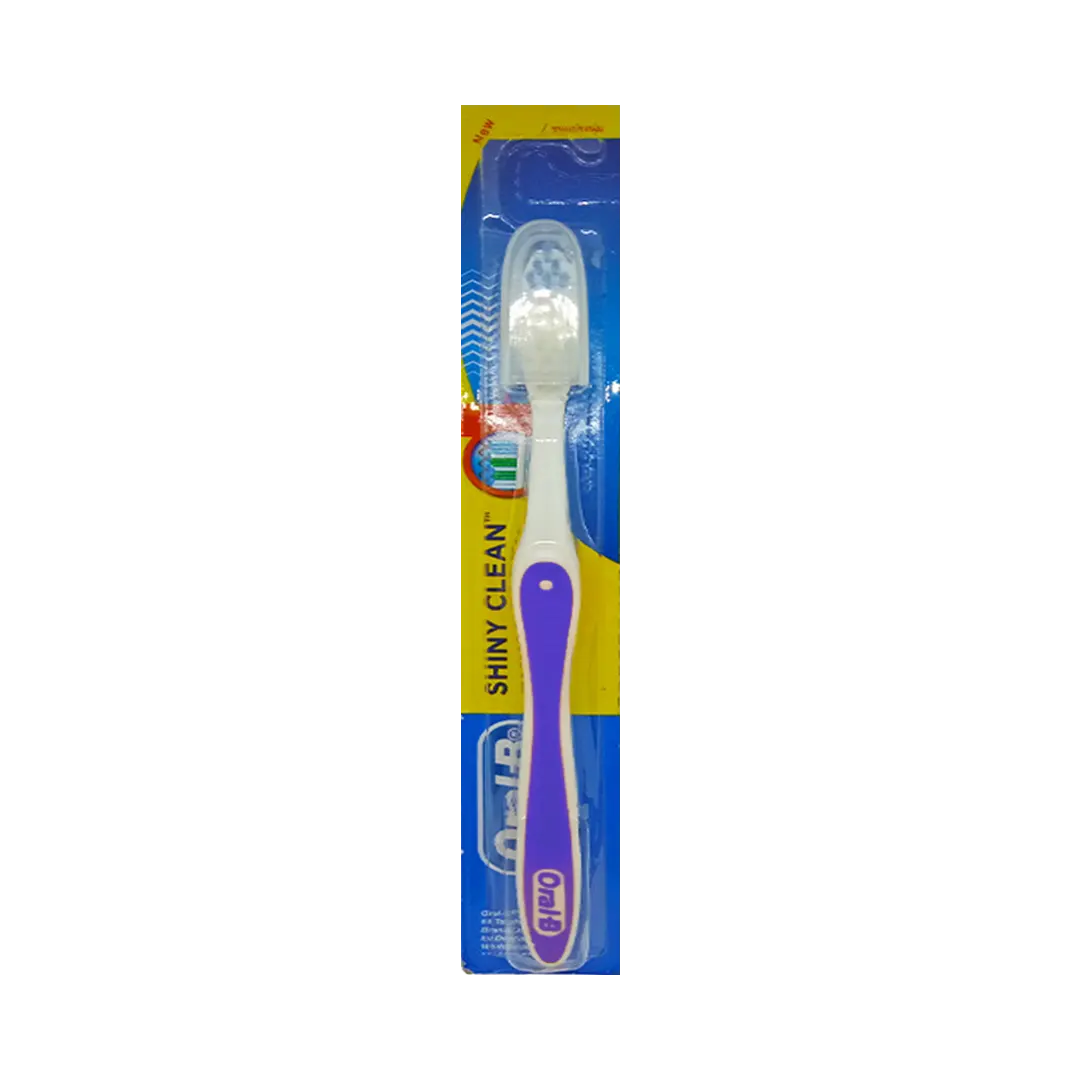 Oral-B Shiny Clean Soft Toothbrush - 3 Colors