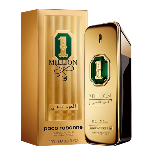 Paco Rabanne 1 Million Golden Oud Parfum Intense Pour Homme - 100ml - Beirut Free Zone