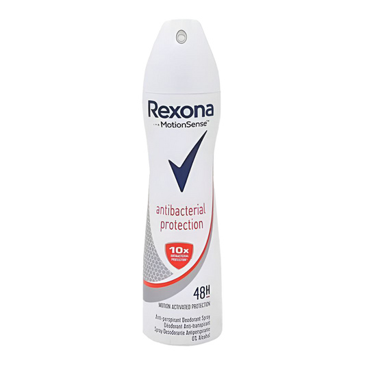 Rexona MotionSense Antibacterial Protection Spray Deodorant Pour Femme - 200ml