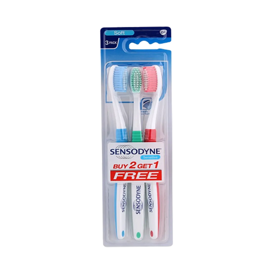 Sensodyne Sensitive Soft Toothbrush - 3Pcs