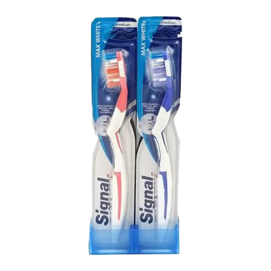 Signal Medium Max White Toothbrush