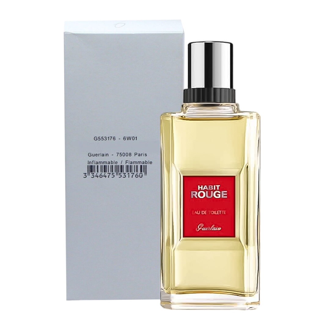 TESTER Guerlain Habit Rouge Eau De Parfum Pour Homme - 100ml