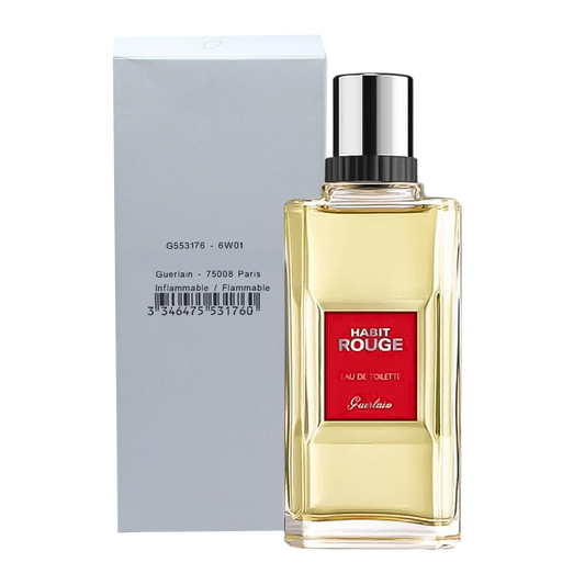 TESTER Guerlain Habit Rouge Eau De Parfum Pour Homme - 100ml