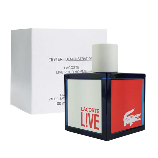 TESTER Lacoste Live Eau De Toilette Pour Homme - 100ml