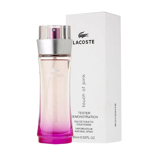 TESTER Lacoste Touch Of Pink Eau De Toilette Pour Femme - 90ml